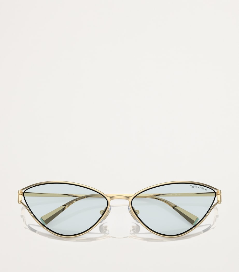 Metal Cat Eye Sunglasses 6196MF Image 2