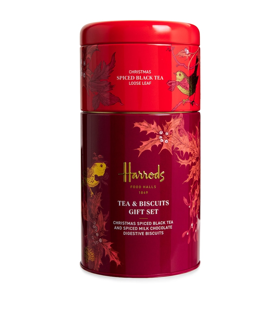 Christmas Tea and Biscuits Gift Set (200g) NO COLOUR Image 1