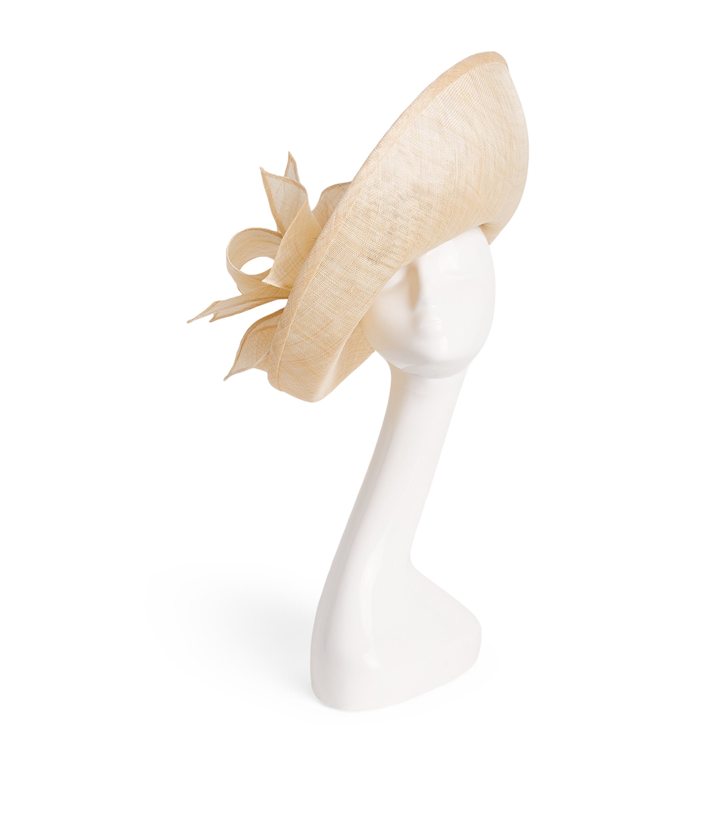 Rachel Trevor-morgan Ruffle-detail Hat Fascinator In Beige
