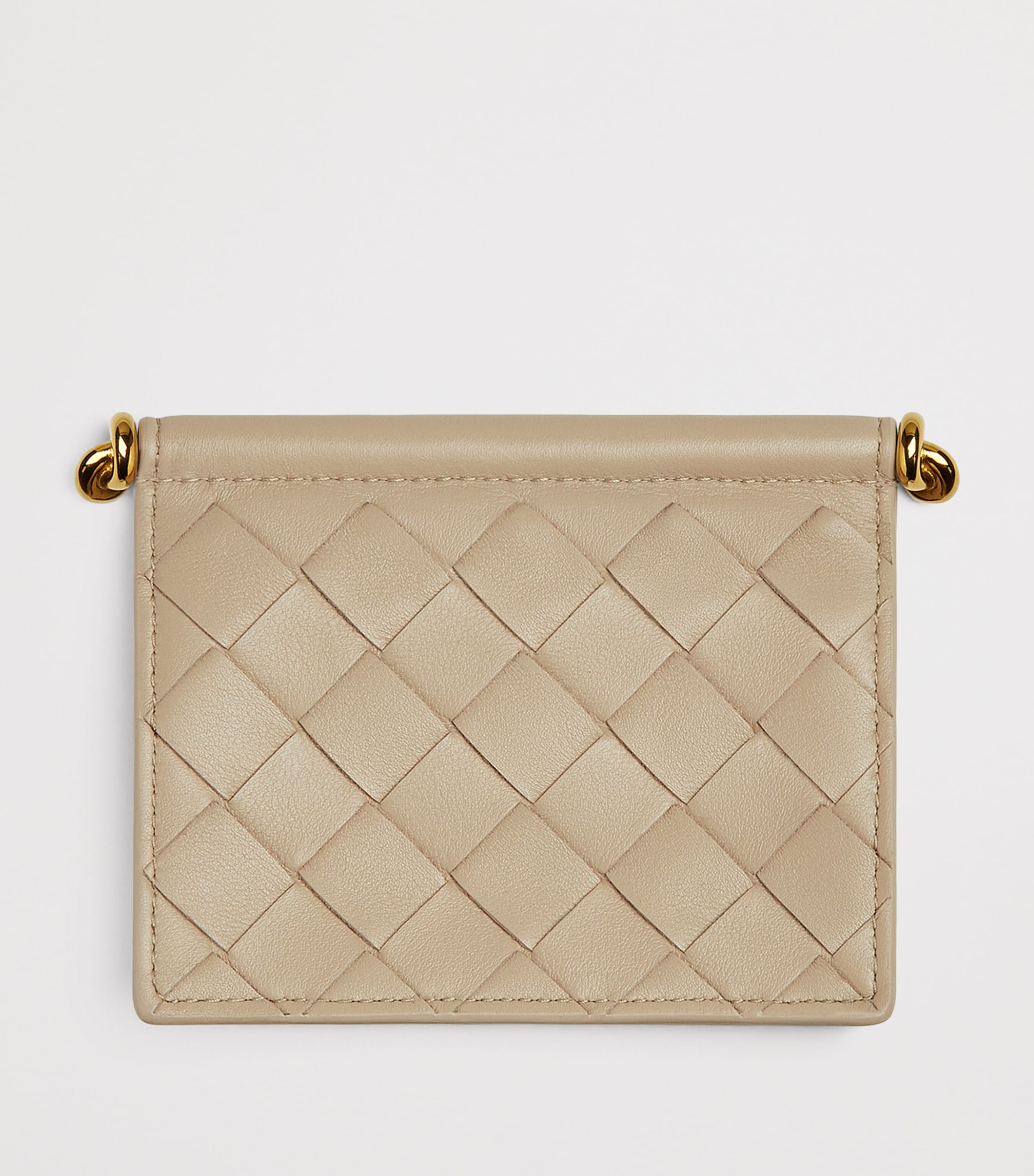 Bottega Veneta Leather Solstice Card Holder | Harrods DK