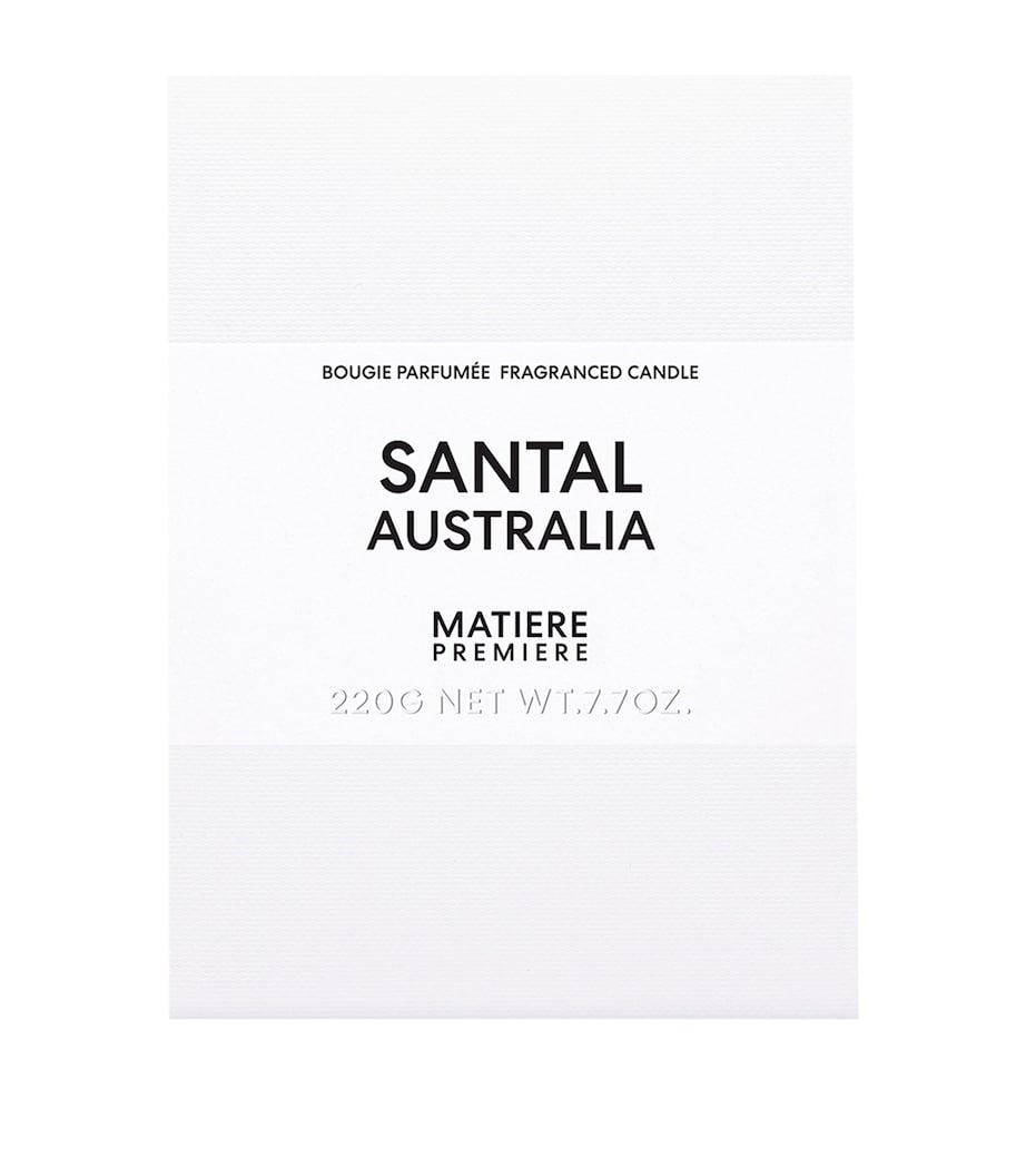 Santal Australia Scented Candle (220g) NO COLOUR Image 2