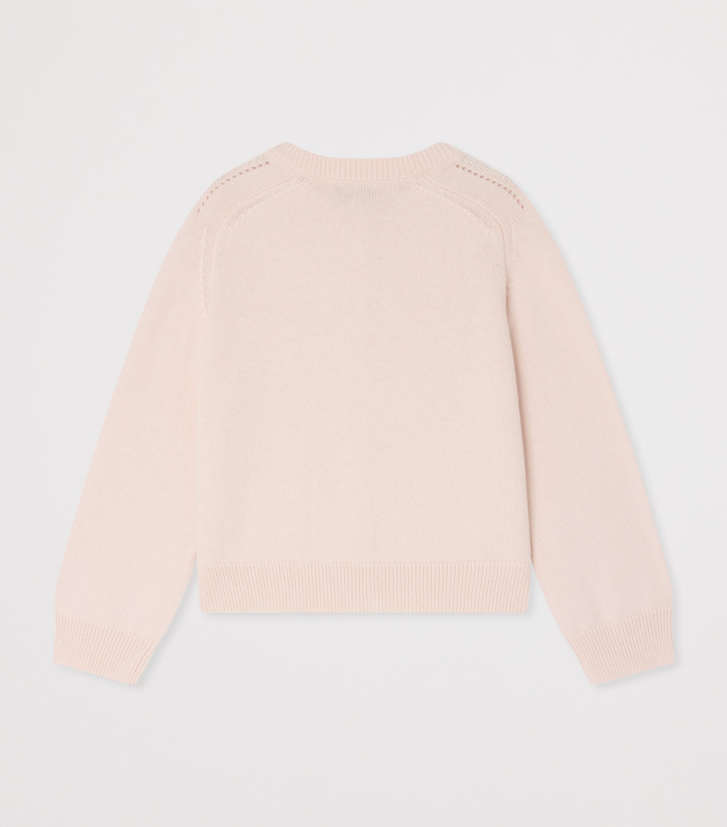 Bonpoint Cotton Elisea Cardigan (10-14 Years) Upb Rose Petale Image 2