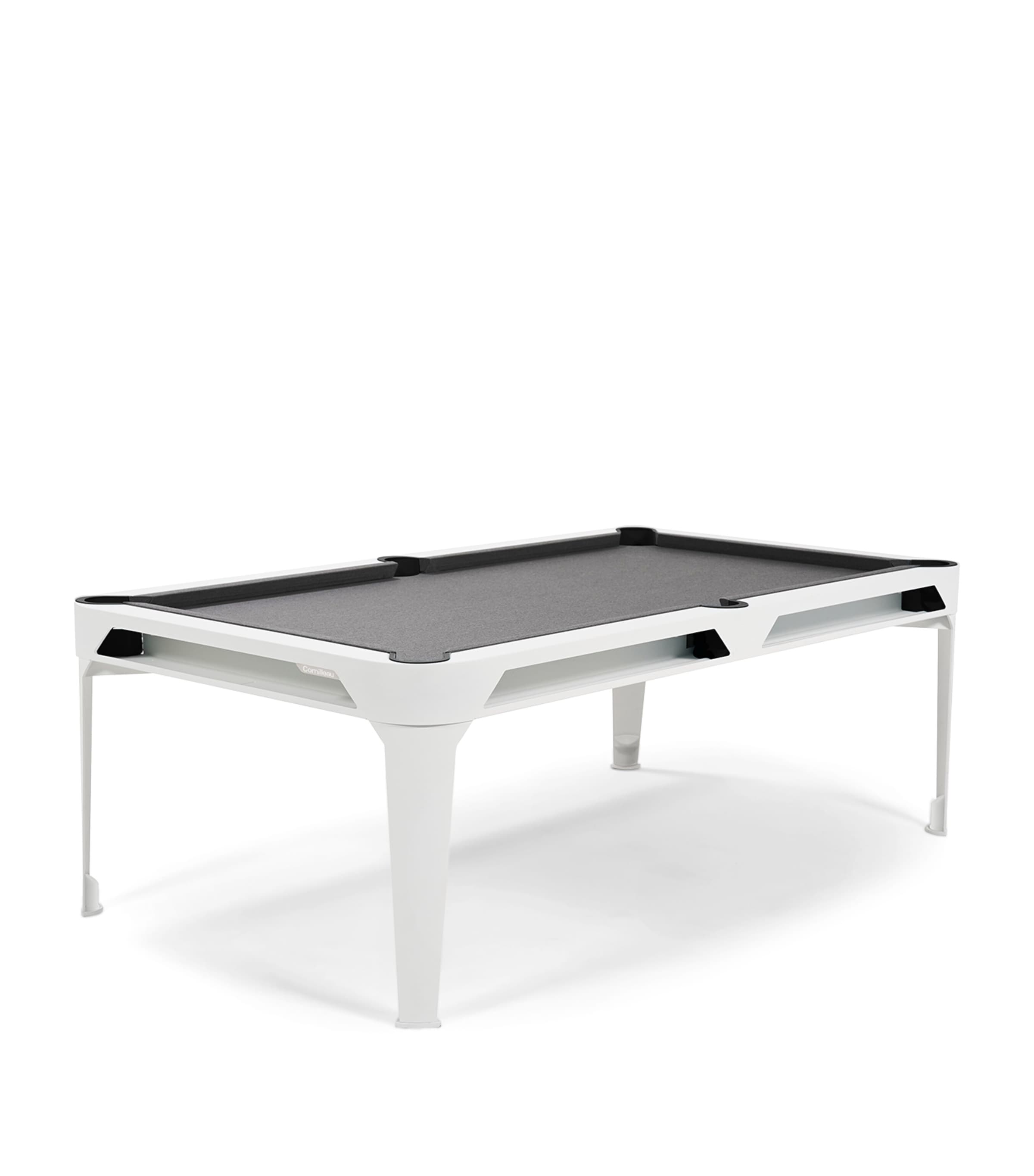 Cornilleau Hyphen Outdoor Pool Table Pol Wht Mot Lght Gry Image 1
