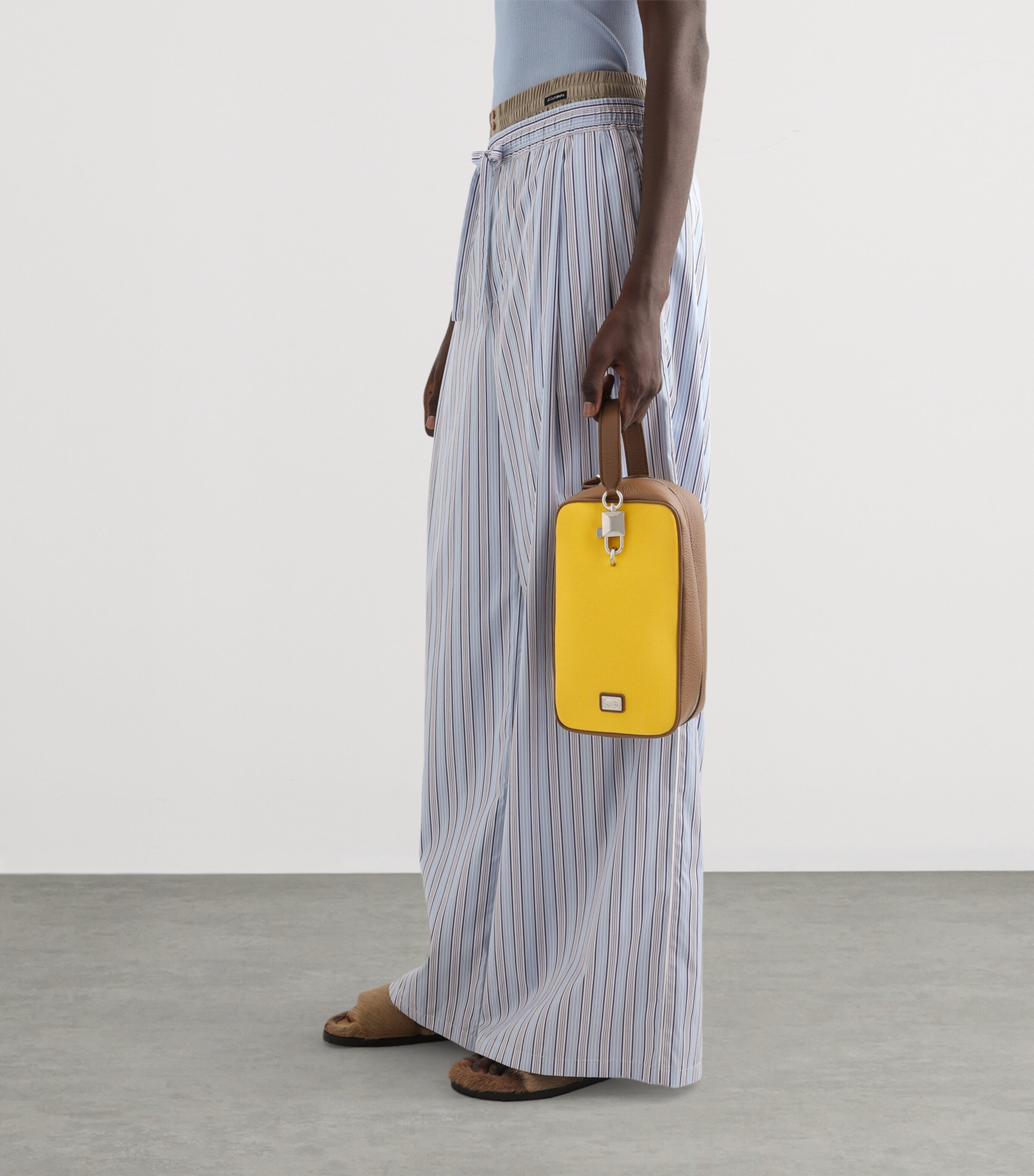 Dolce&Gabbana Lock Top-Handle Bag Giallo/caramel Image 2