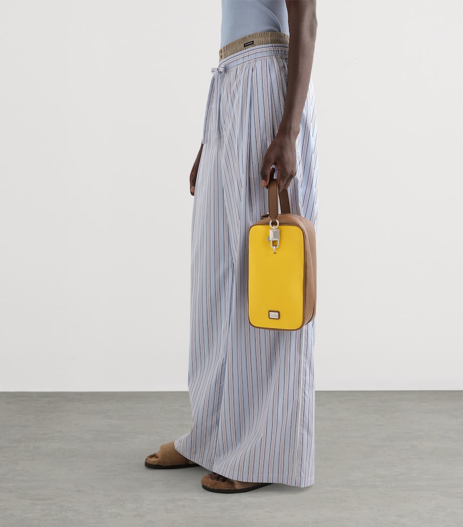 Dolce&Gabbana Lock Top-Handle Bag Giallo/caramel Image 2