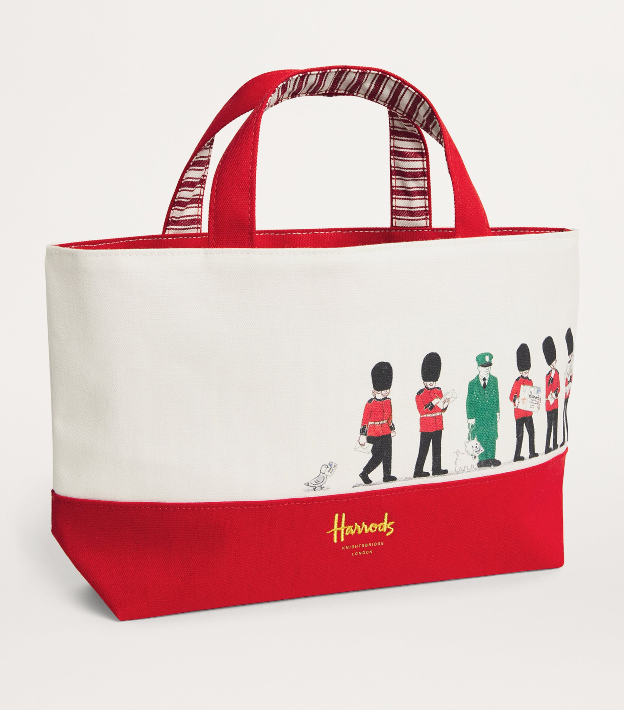 Harrods☆Large Christmas Knightsbridge トートバッグ【UK発】 48448931bd3925cf536e00fcc80da3