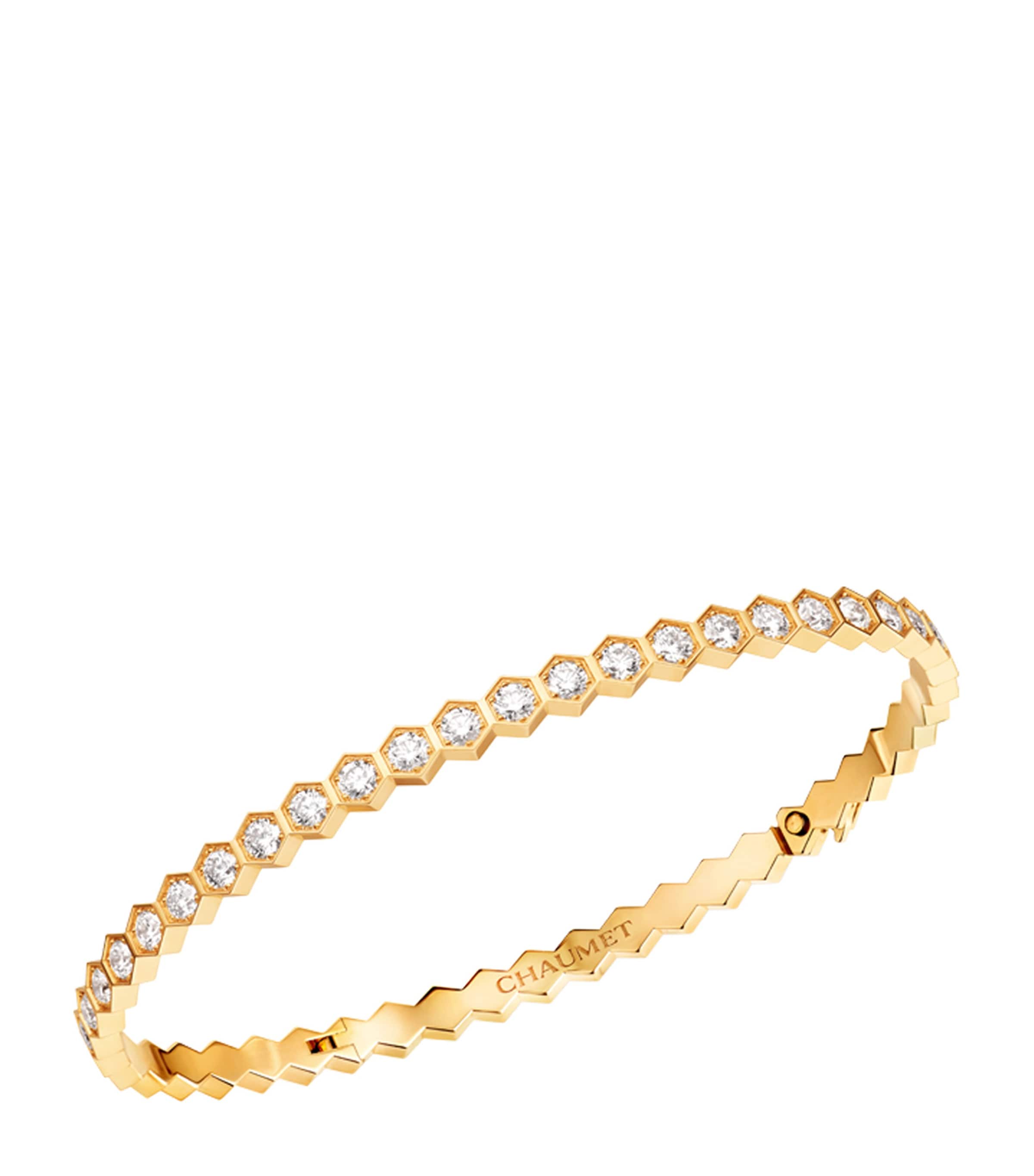 Yellow Gold and Diamond Bee de Chaumet Bangle YELLOW GOLD Image 1