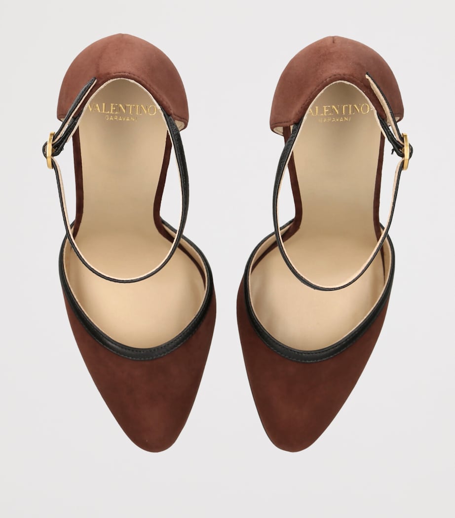 Suede Hi Dolly Pumps 105 BROWN/OTH Image 4