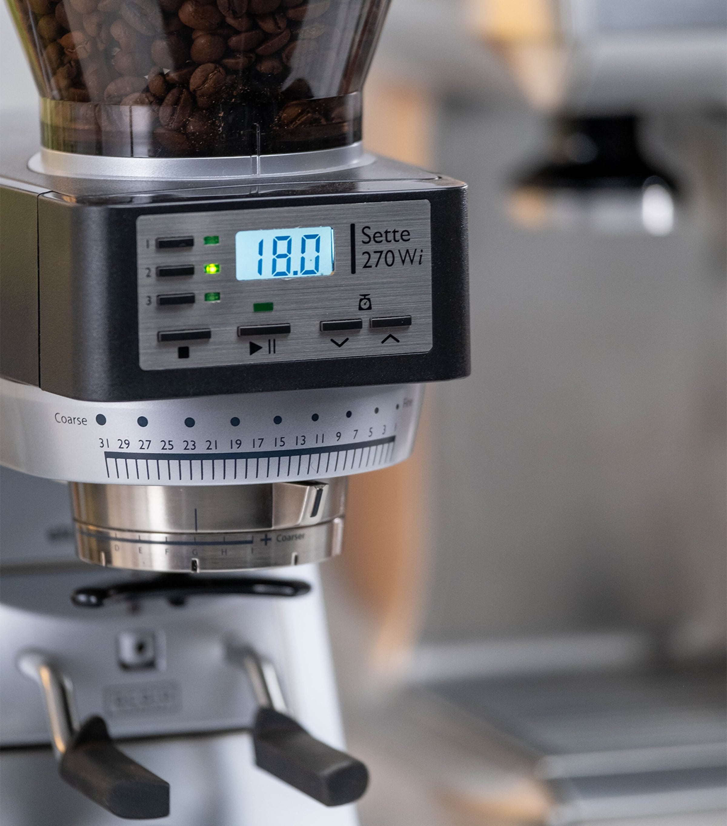 Sette 270Wi Conical Burr Coffee Grinder BRUSHED SS & BLACK Image 4