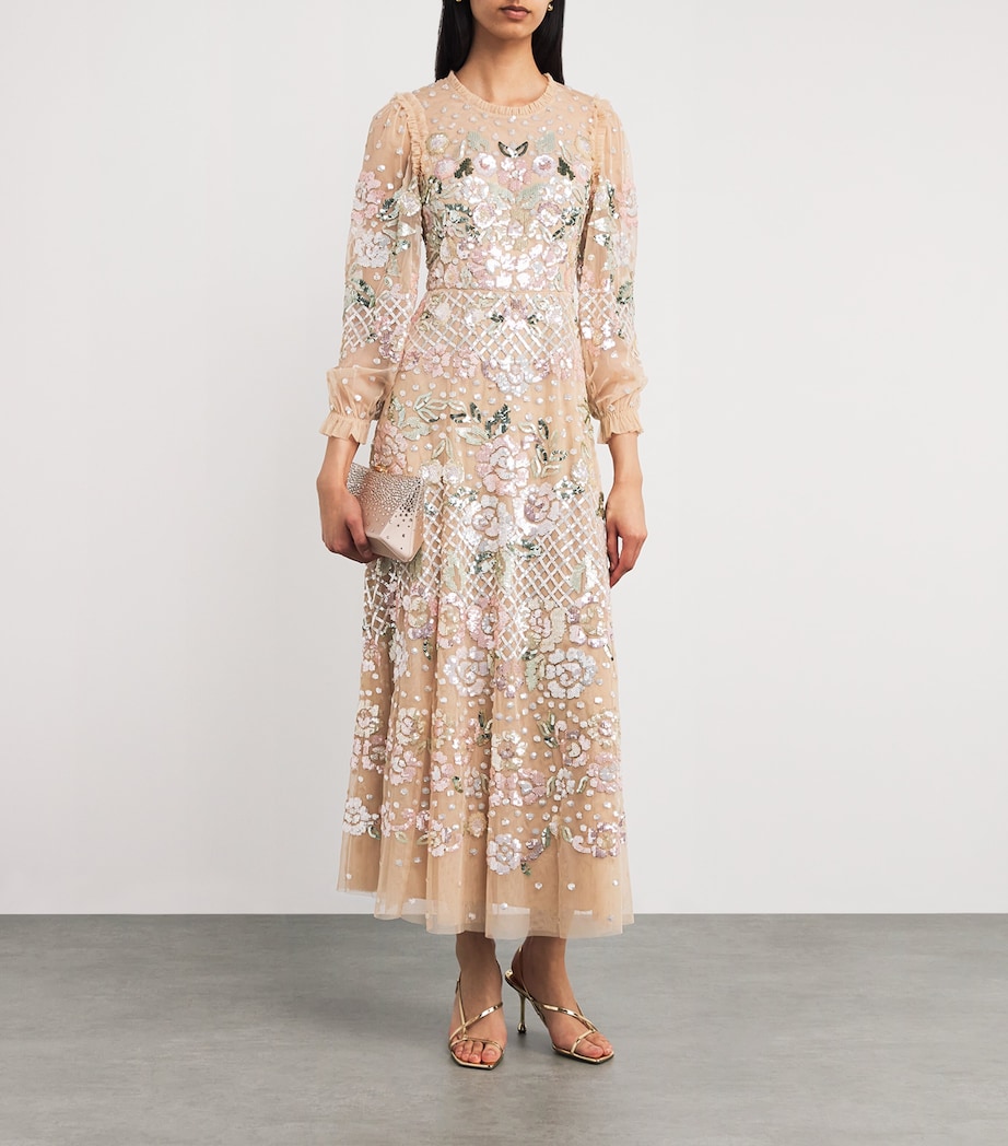 Embellished Rosalie Maxi Dress BUTTERSCOTCH Image 2