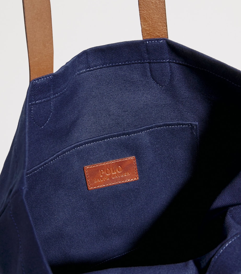 Polo Bear Shopper Bag NAVY Image 4