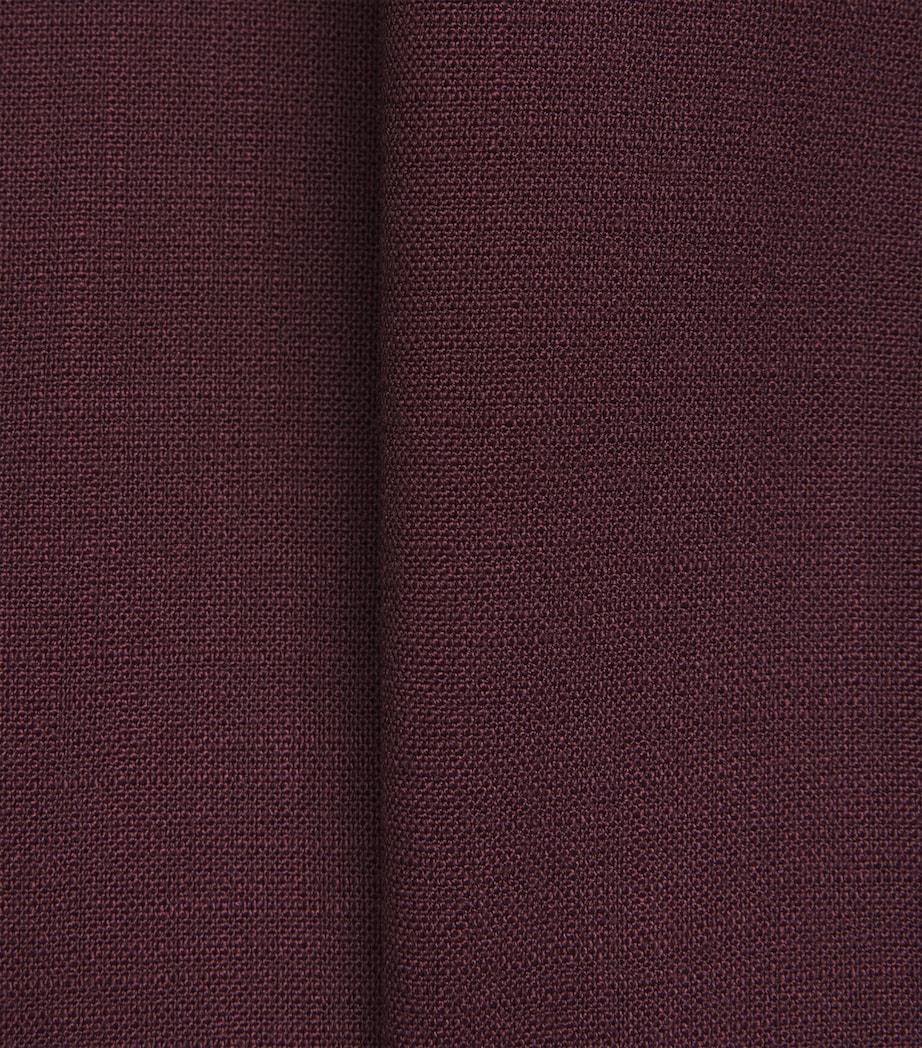 Veronica Beard Womens Jude Wide-Leg Trousers Raisin Image 6