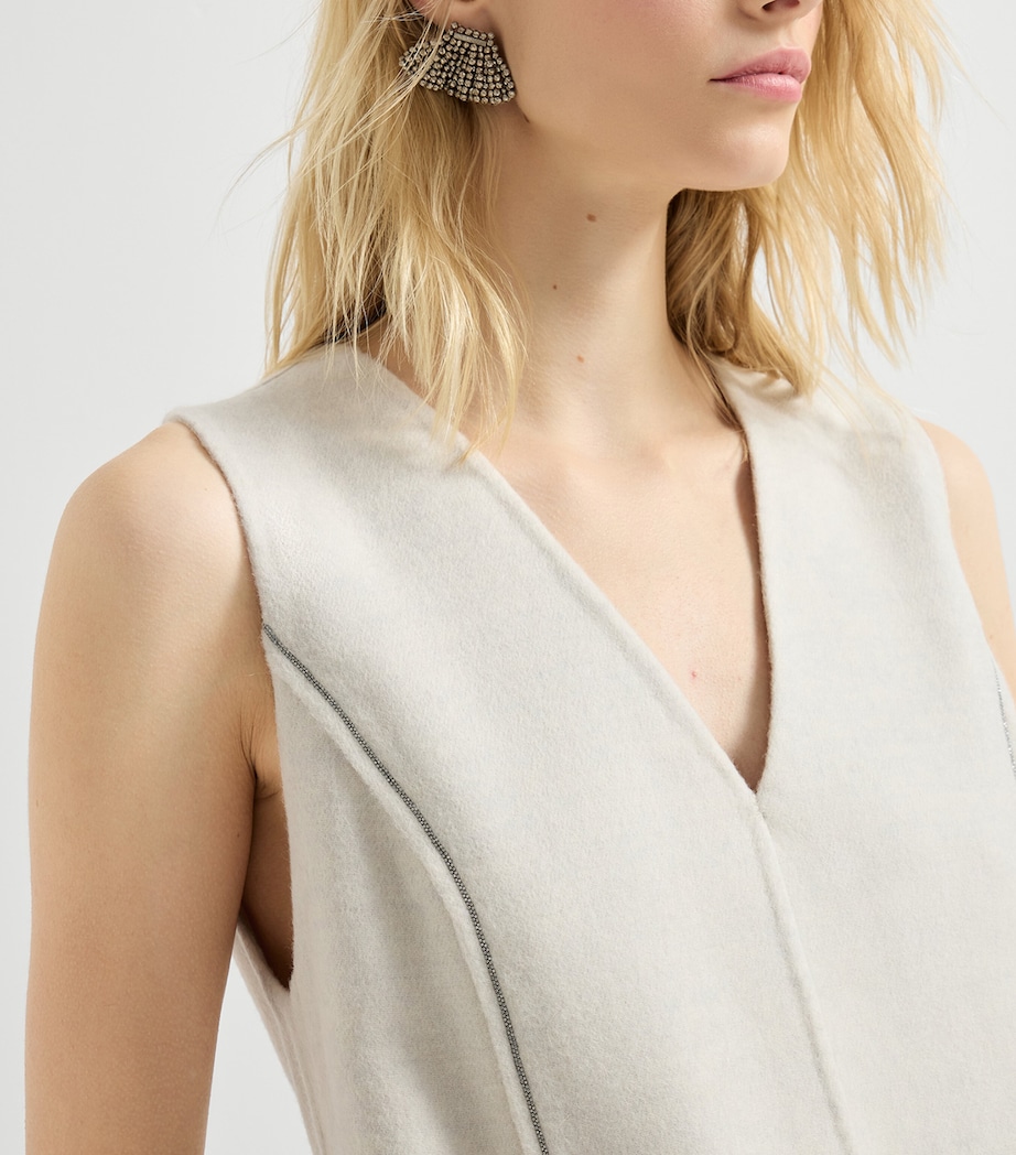 Virgin Wool Mini Dress C6639 Image 6