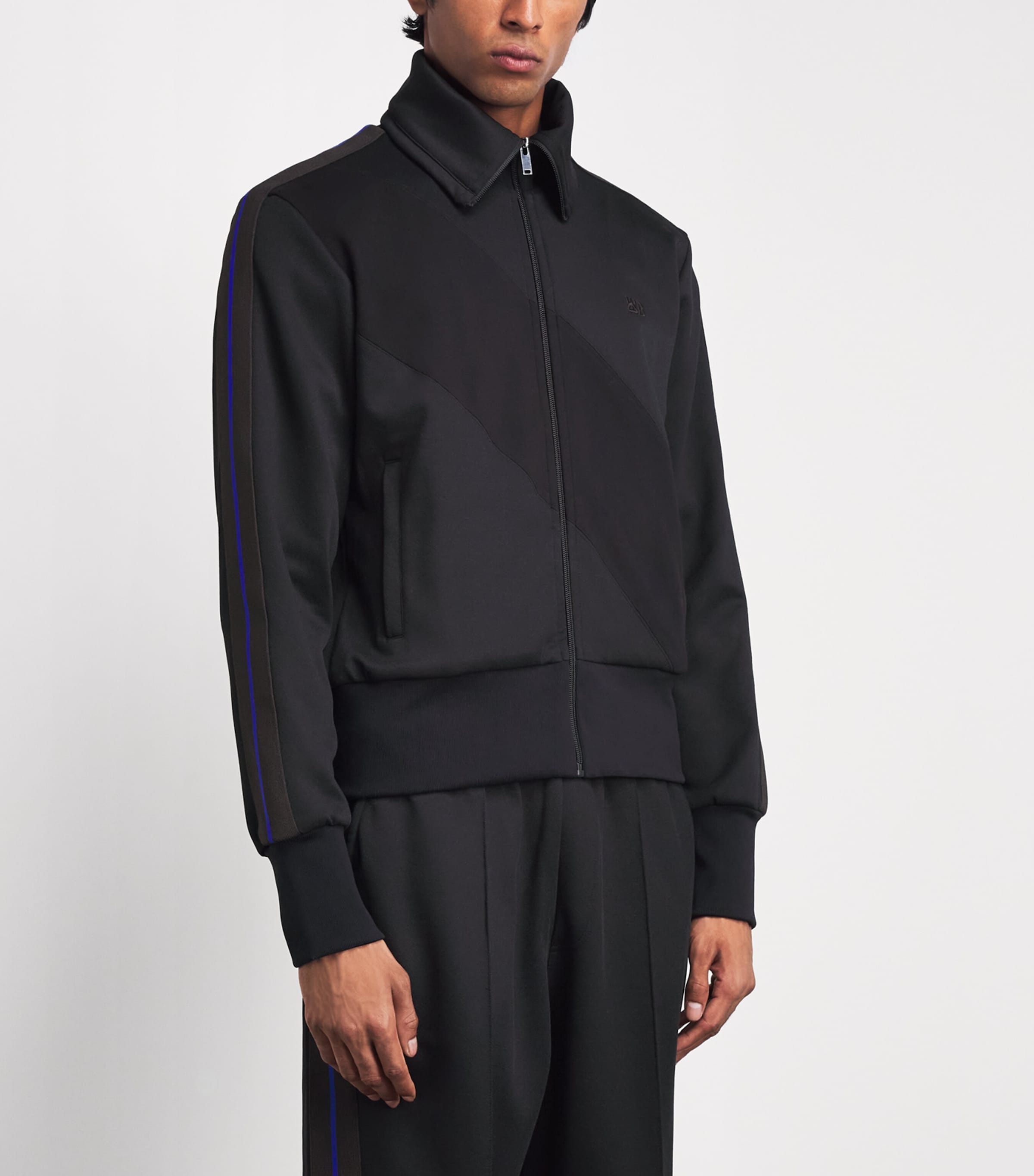 Wales Bonner Mens Form Track Jacket Black Image 4