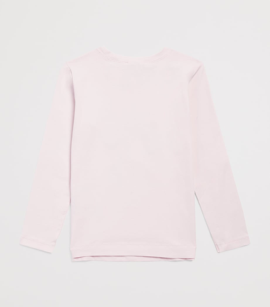 Monnalisa Womens x Disney Stretch-Cotton Jessie T-Shirt (2-10 Years) Rosa Antico Image 2