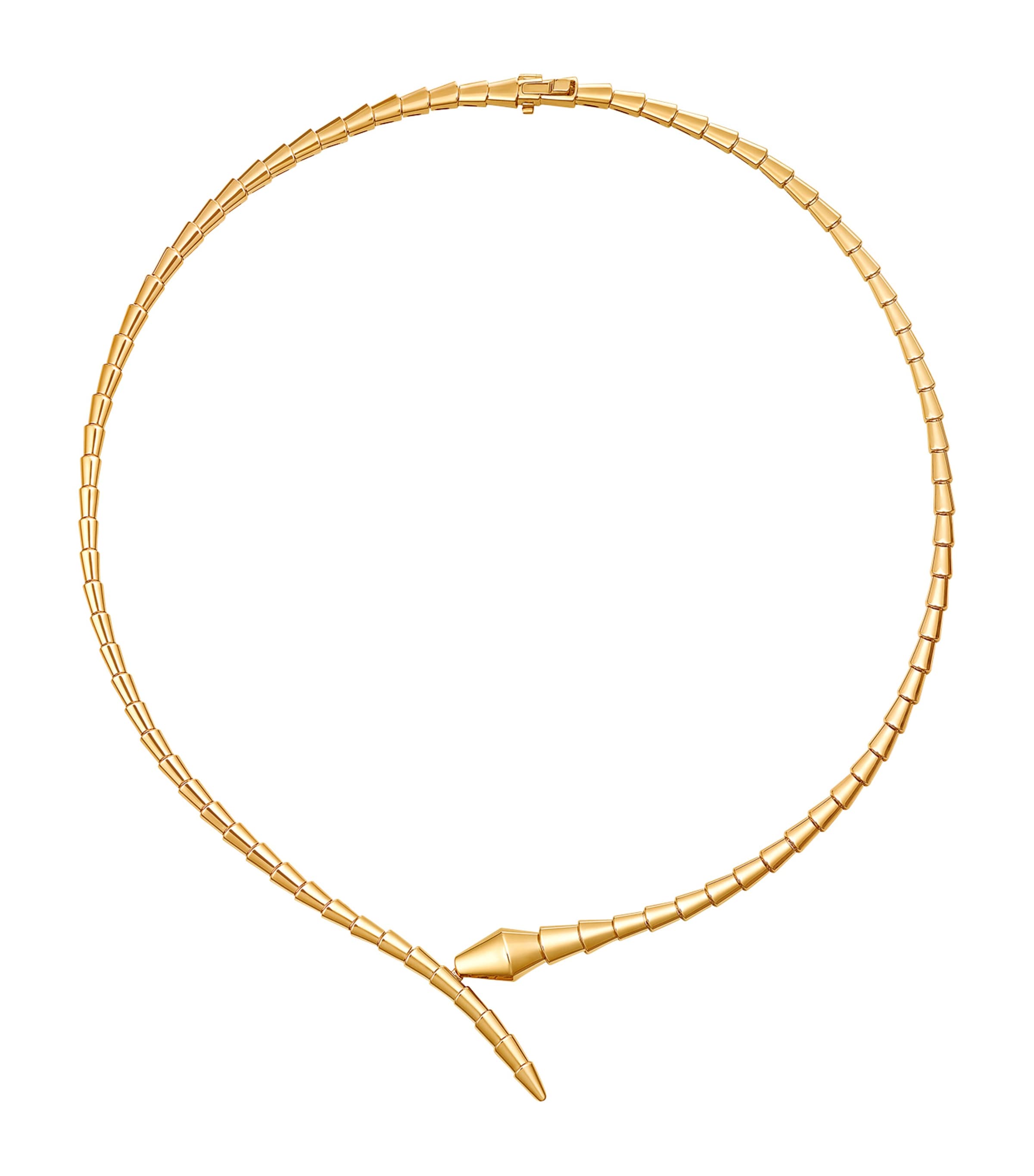 Yellow Gold Serpenti Viper Necklace GOLD Image 1