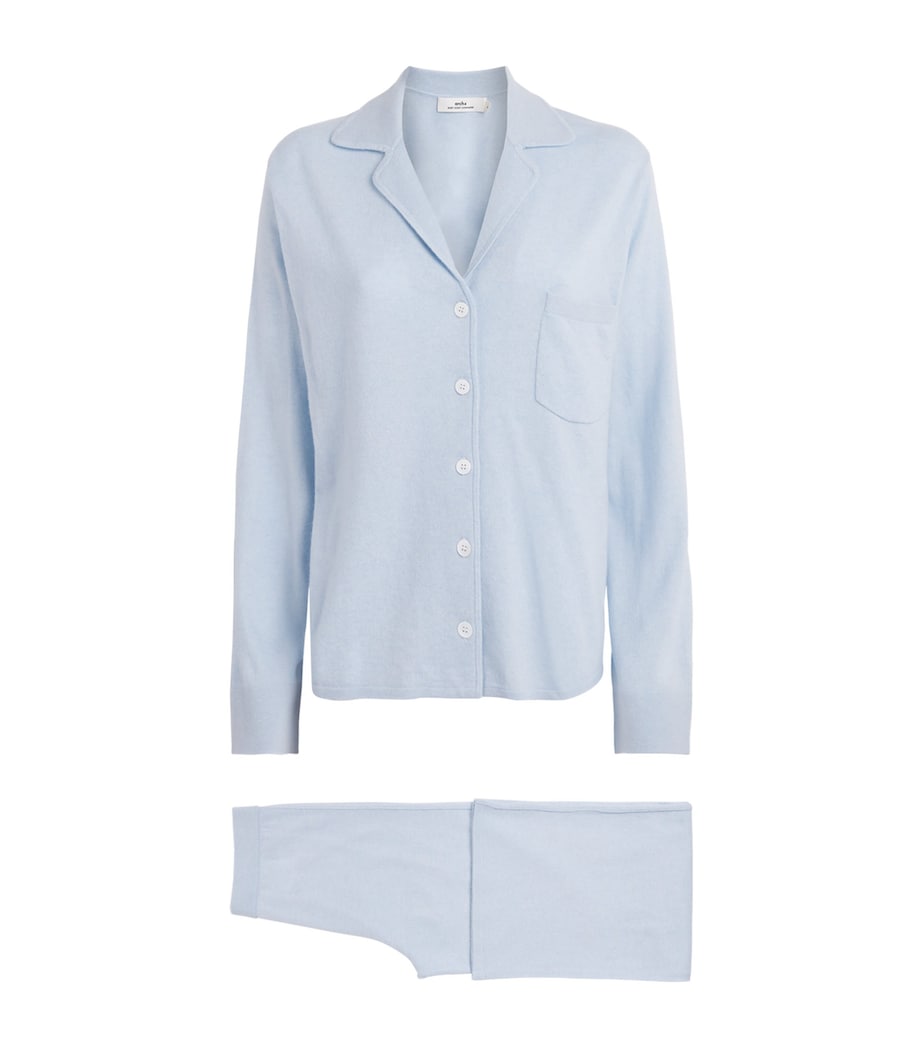 arch 4 Womens Kid Cashmere Spring Gardens Pyjama Set Porcelain Image 1