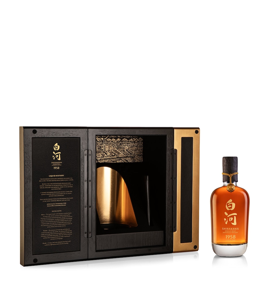 Shirakawa Japanese Single Malt Whisky 1958 (70cl) NO COLOUR Image 2