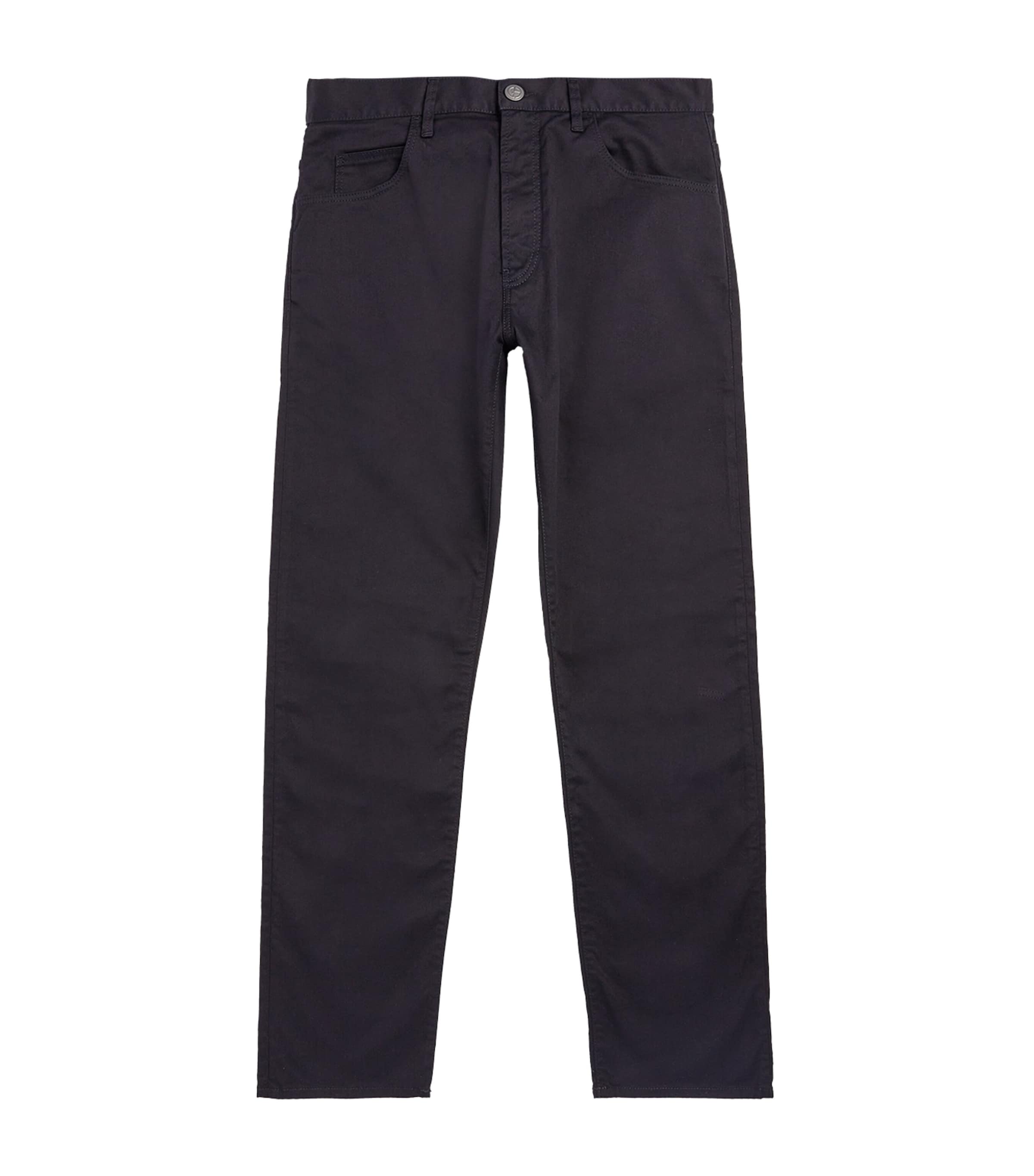 Giorgio Armani Straight Jeans In Blue