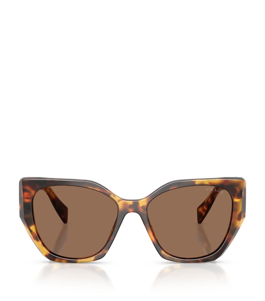 Prada Tortoiseshell Pillow Sunglasses Brown Image 1