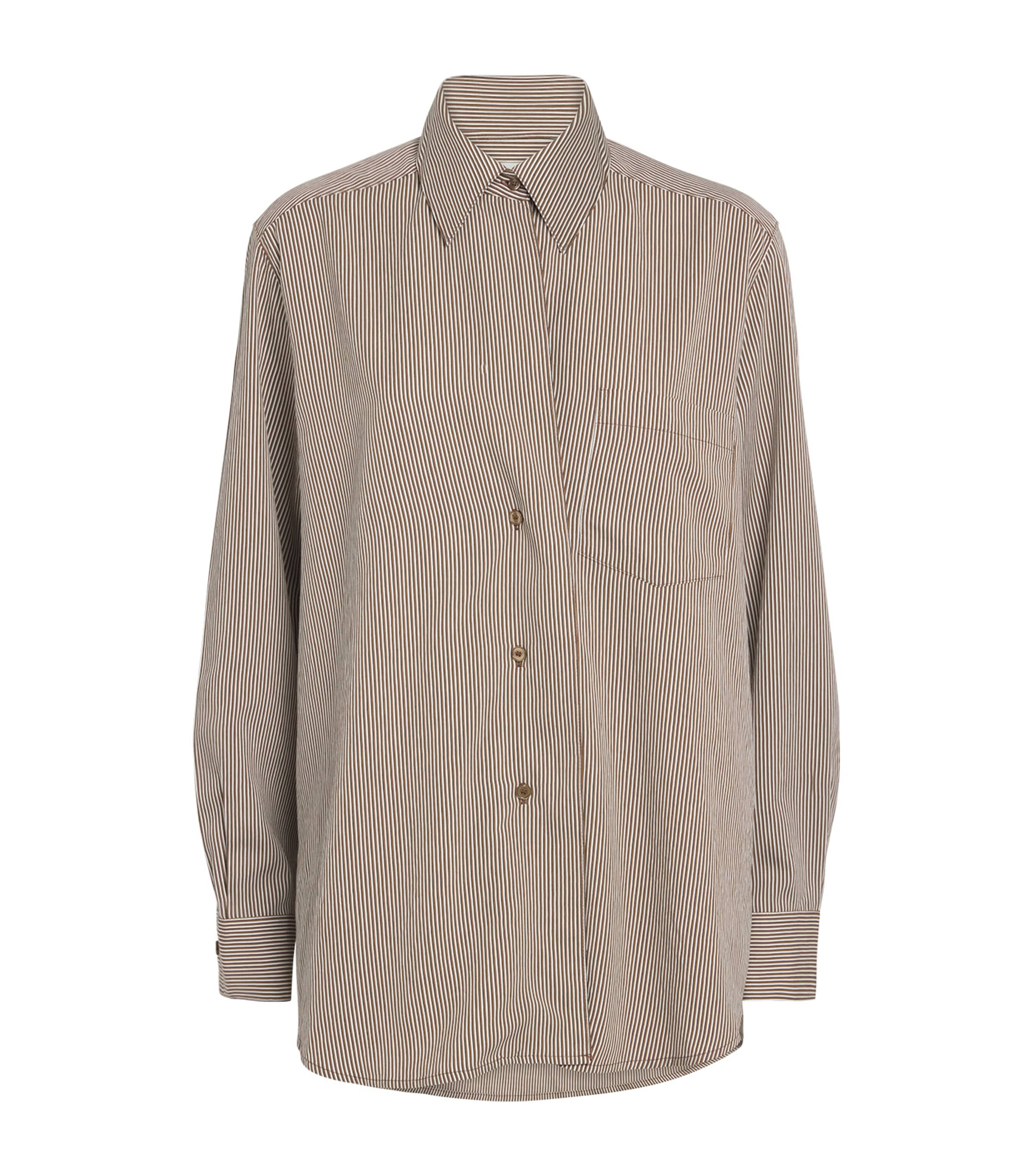 Agolde Aris Stripe Shirt In Multi