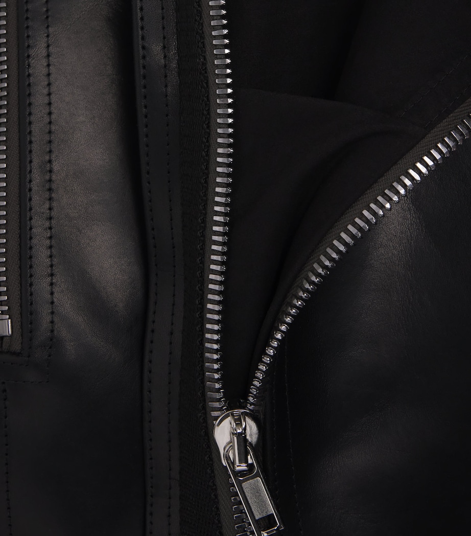 Rick Owens Mens Temple Bauhaus Vest Black Image 6