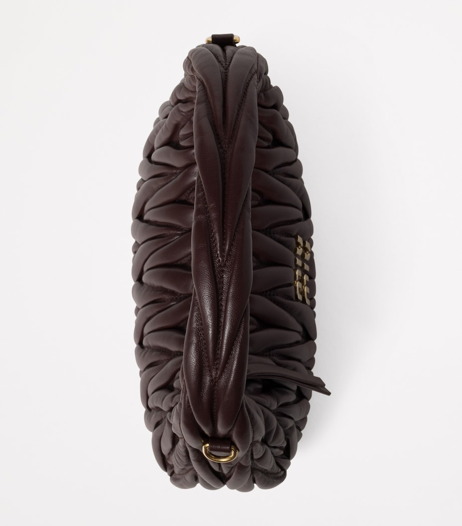 Matelassé Leather Wander Top-Handle Bag F0NBL Image 7