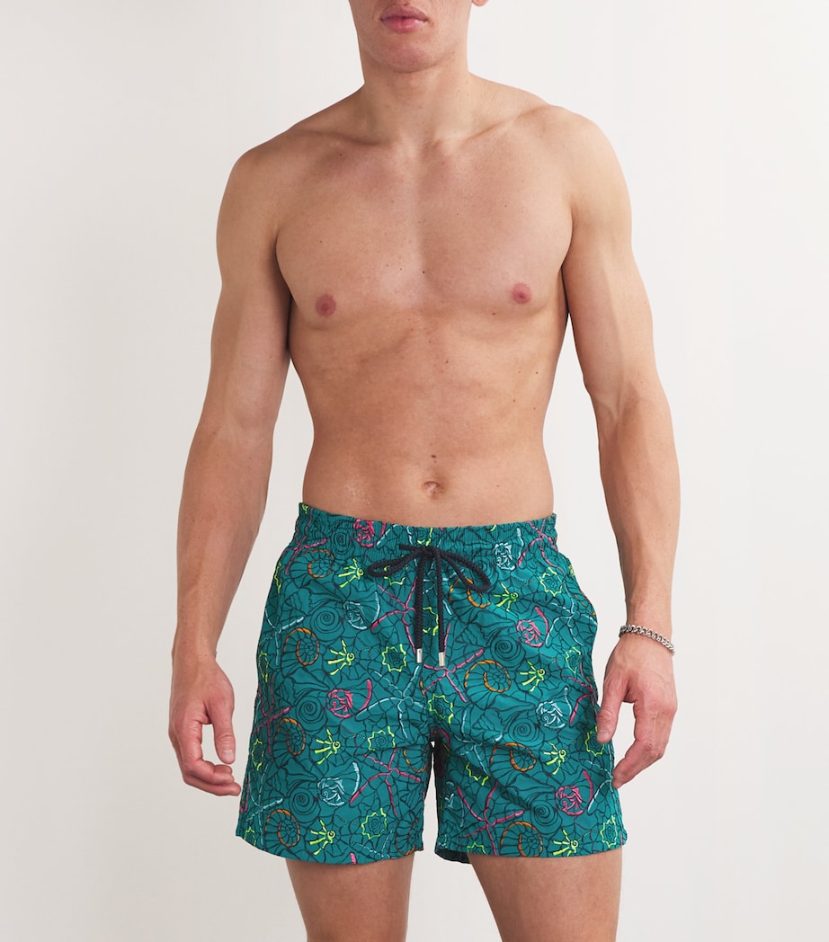 Sea Shells Embroidered Mistral Swim Shorts 473 FANFARE Image 2