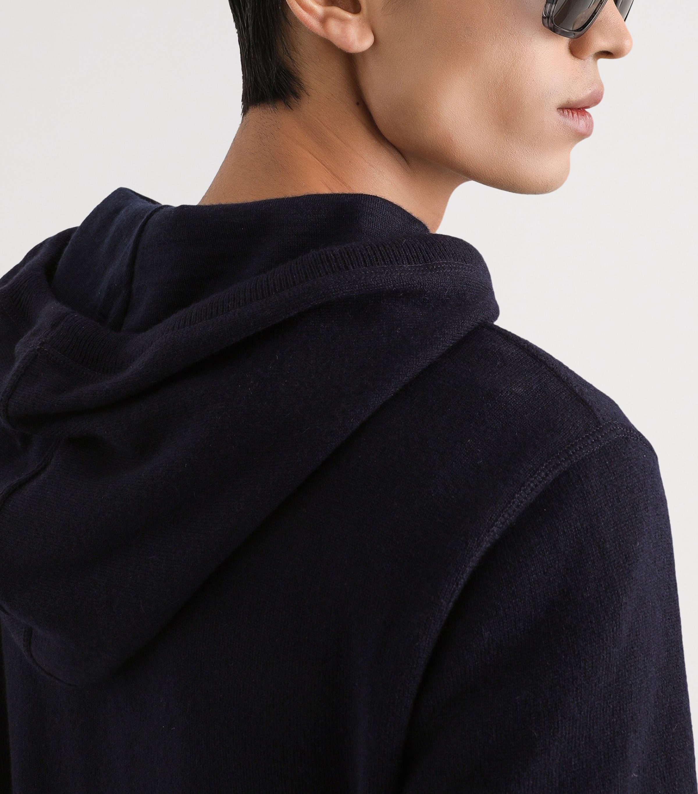 Cashmere Crest Hoodie B0665-VERY DARK Image 5