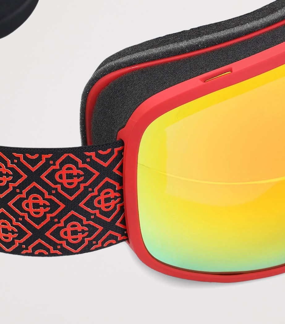 Monogram Ski Goggles RED/ORANGE Image 3