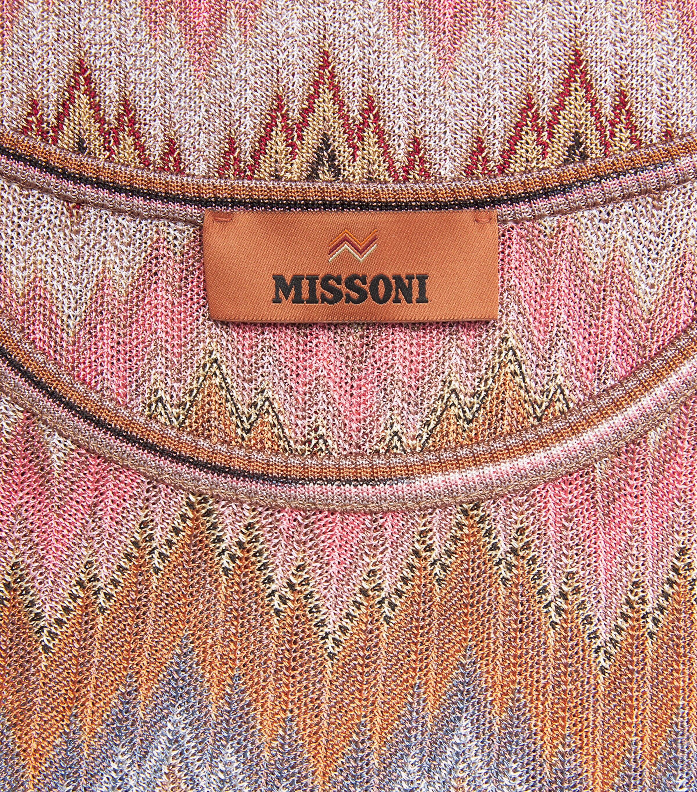 Snake Chevron Tank Top SM9Y1 PINK/RUST TONE Image 5