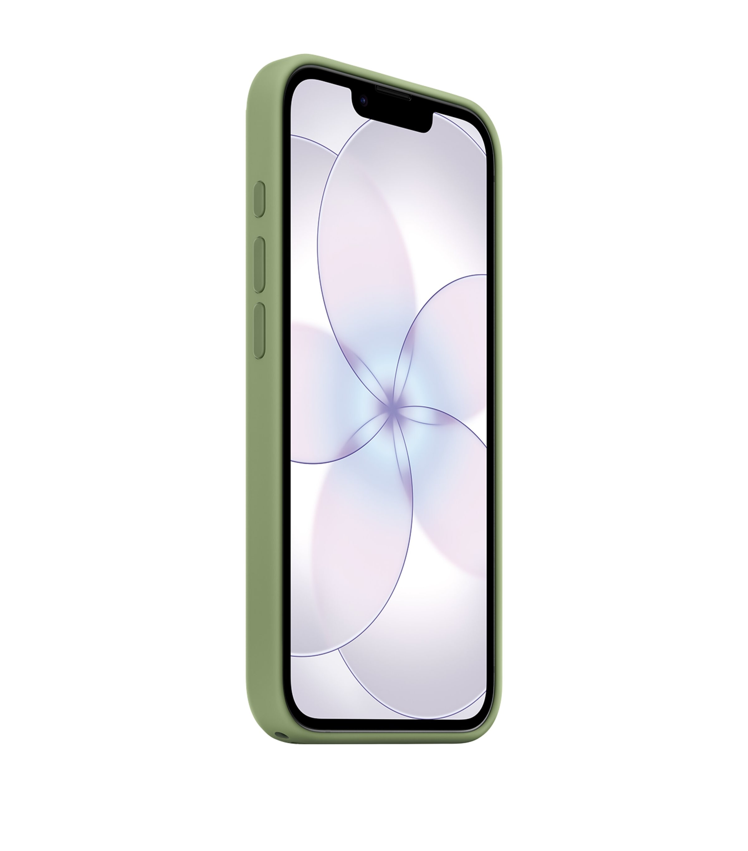 Apple Silicone iPhone 17e MagSafe Case Moss Image 2