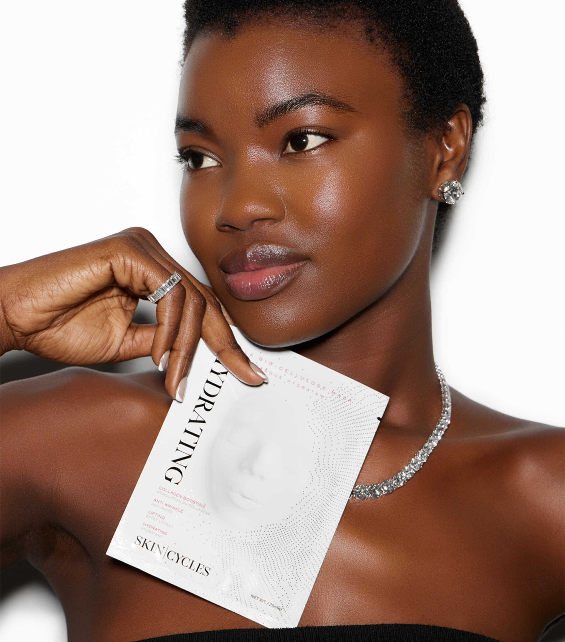 Bio Cellulose Facial Mask (25ml) NO COLOUR Image 2