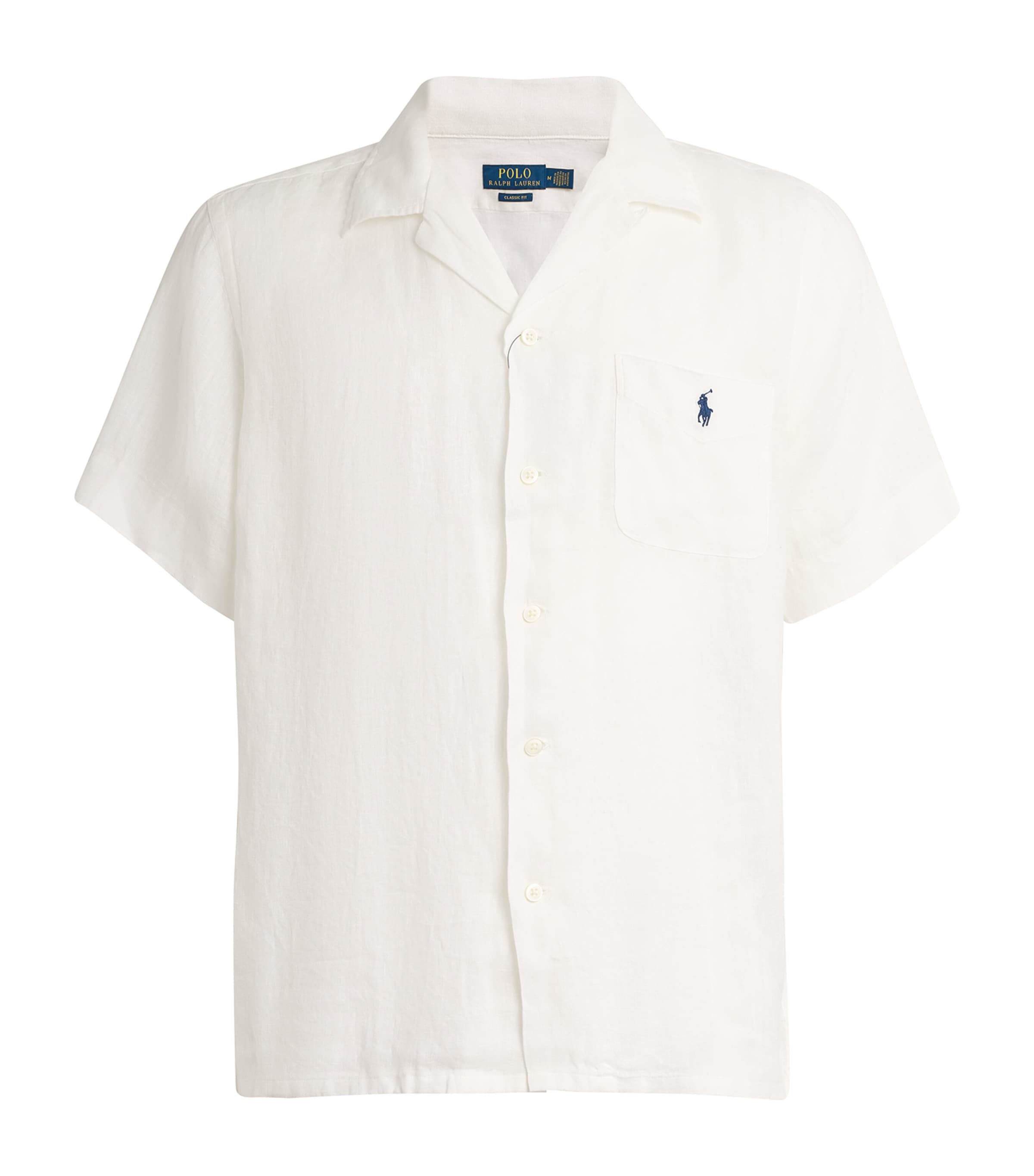 Polo Ralph Lauren Linen Camp Shirt | Harrods US
