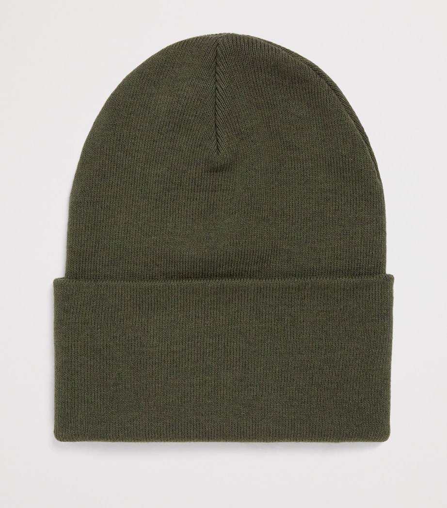 Cotton-Blend Harton Beanie DEEP OLIVE Image 2