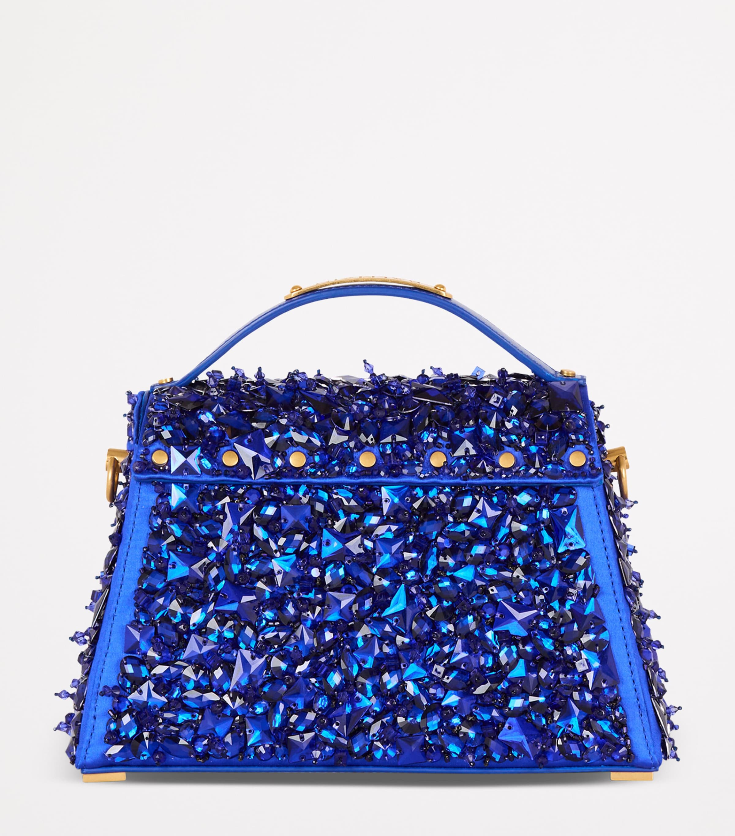 Balmain B-Buzz Dynasty Shoulder Bag Bleu Lectrique Image 3