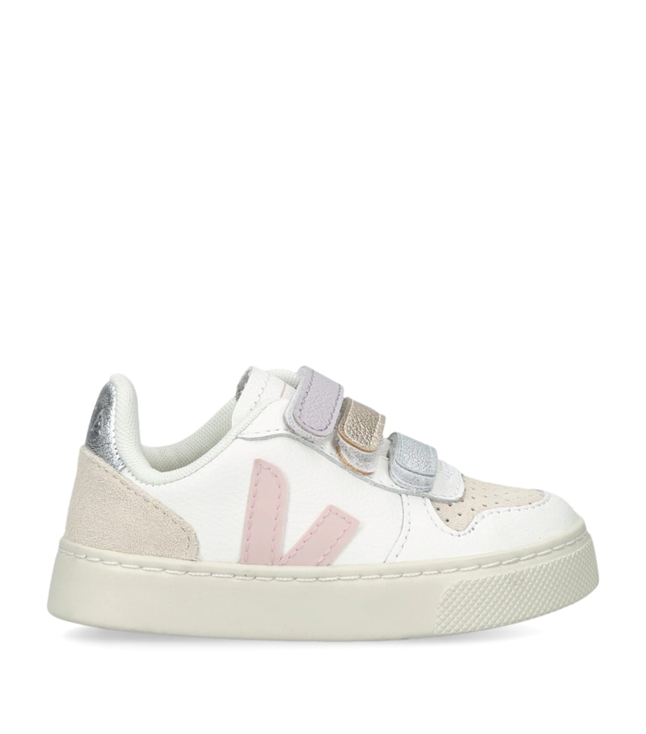 Veja Leather-Suede V-10 Sneakers White/comb Image 1