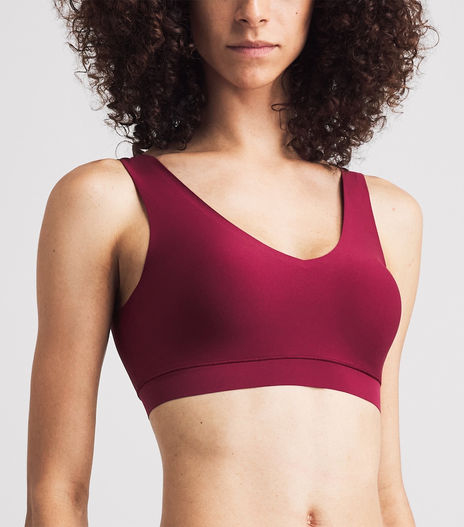 Chantelle Womens SoftStretch Padded Bra Raspberry Image 2