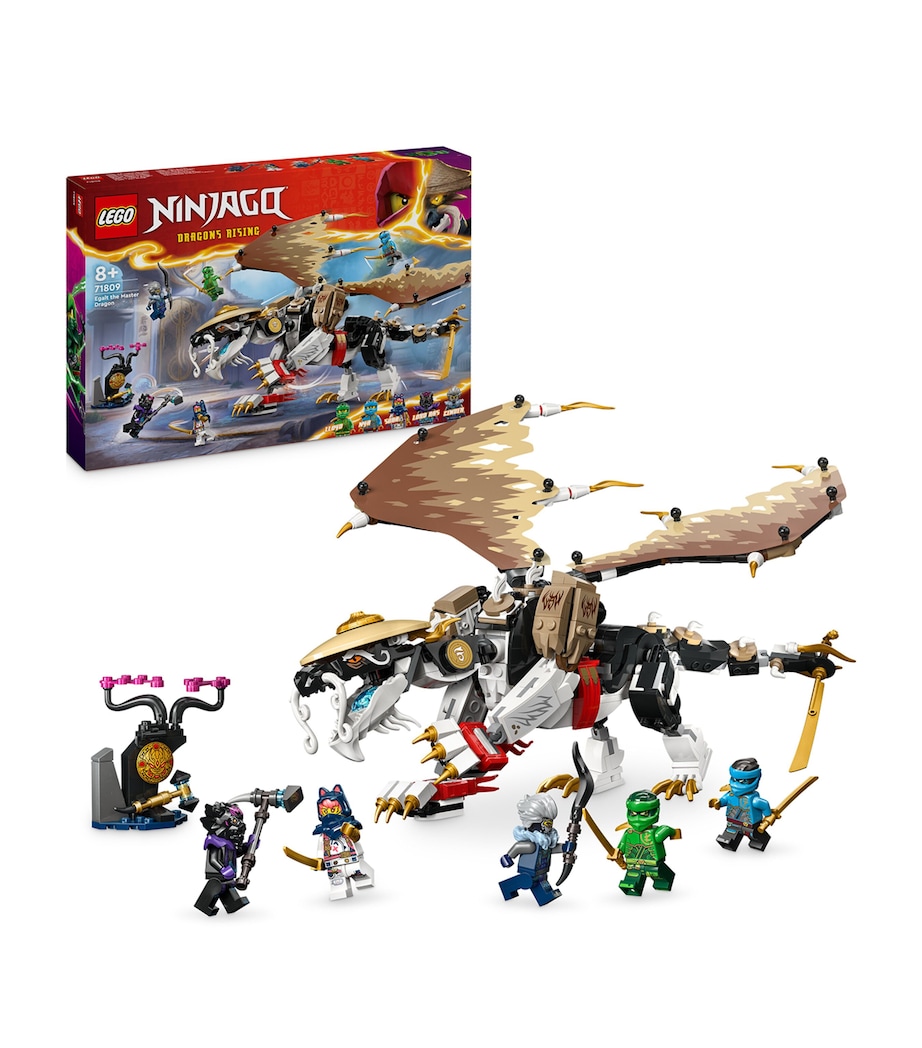 Lego NINJAGO Egalt the Master Dragon Toy Ninja Playset 71809 Image 3