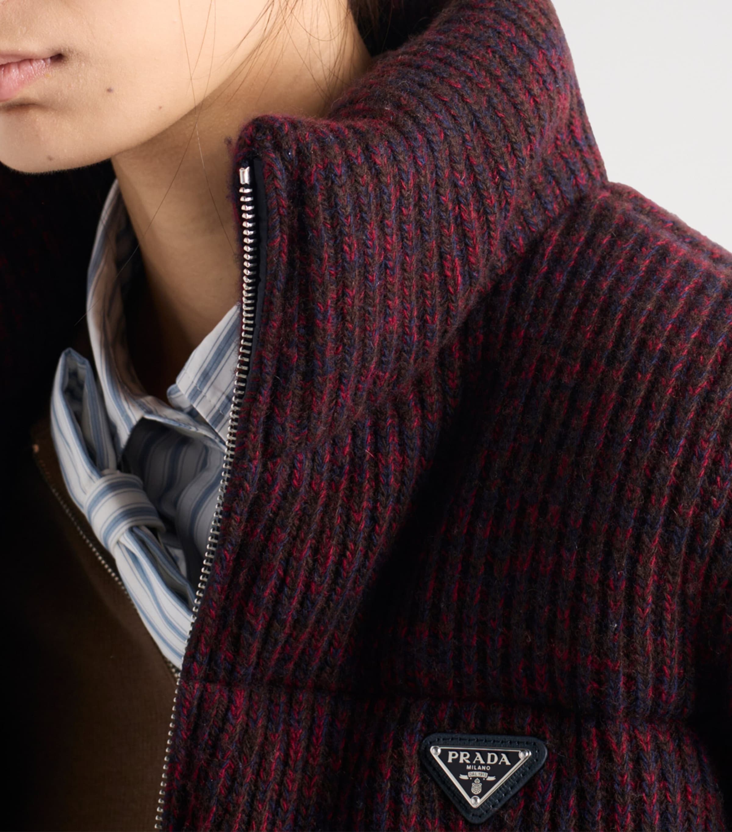 Wool-Cashmere Down Jacket F016G Image 3