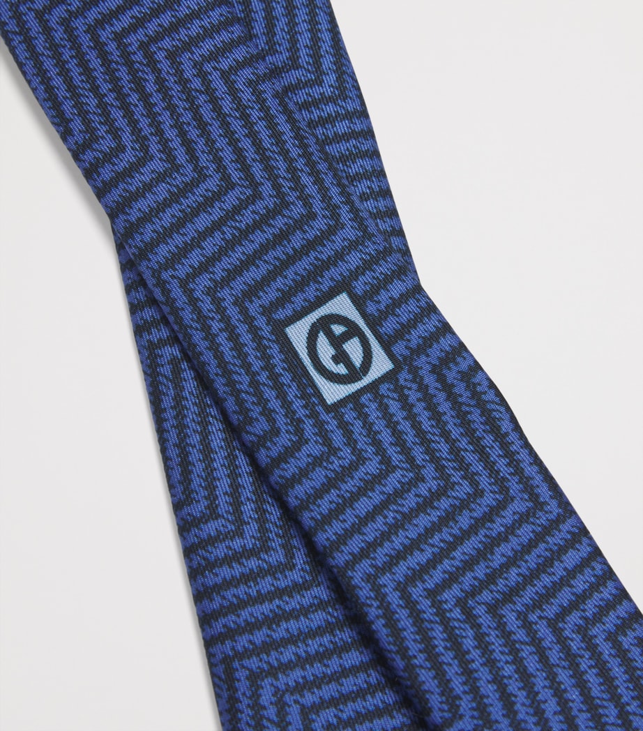 Silk Herringbone Tie FB160 Image 4