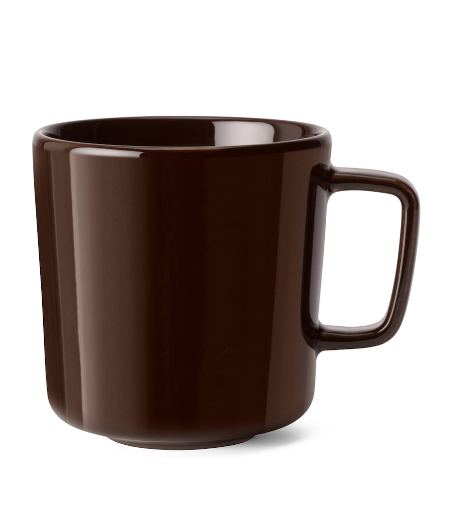 Set of 2 Porcelain  Collective Mugs (370ml) MOCHA Image 2