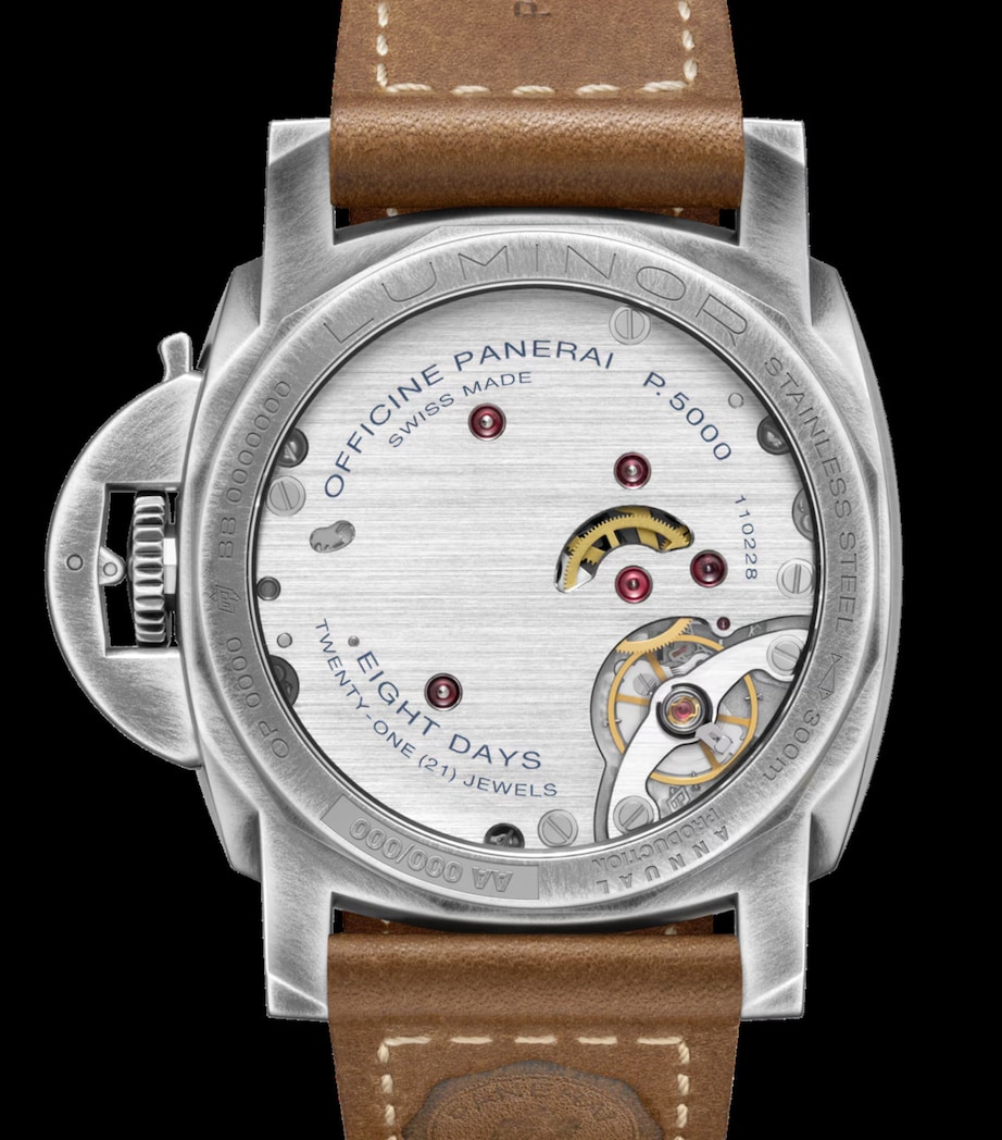 Panerai Stainless Steel Luminor 8 Giorni Watch 44mm Grey Image 3