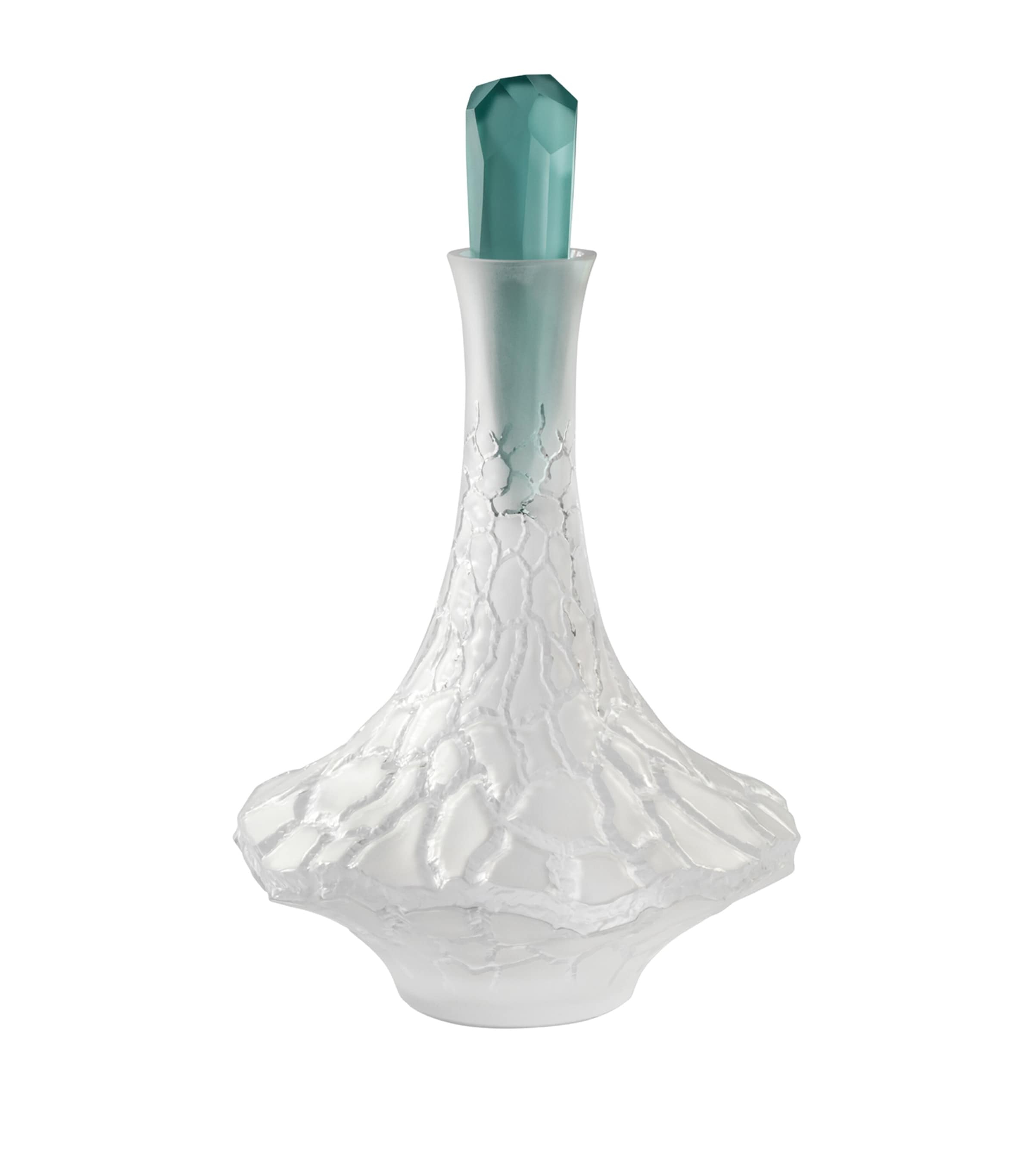 Lalique Crystal Caldera Decanter In Clear