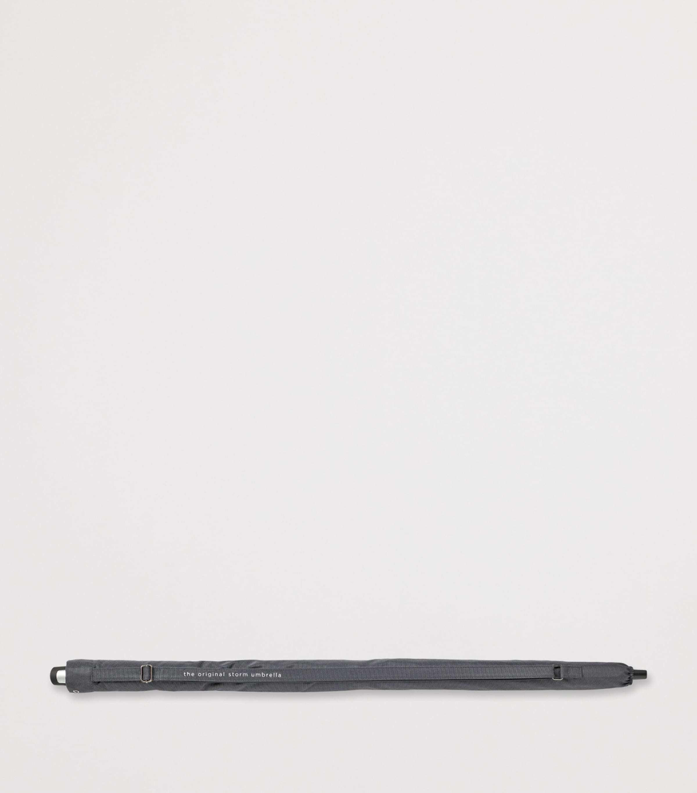 Windproof Semi-Automatic Umbrella BLACK Image 3