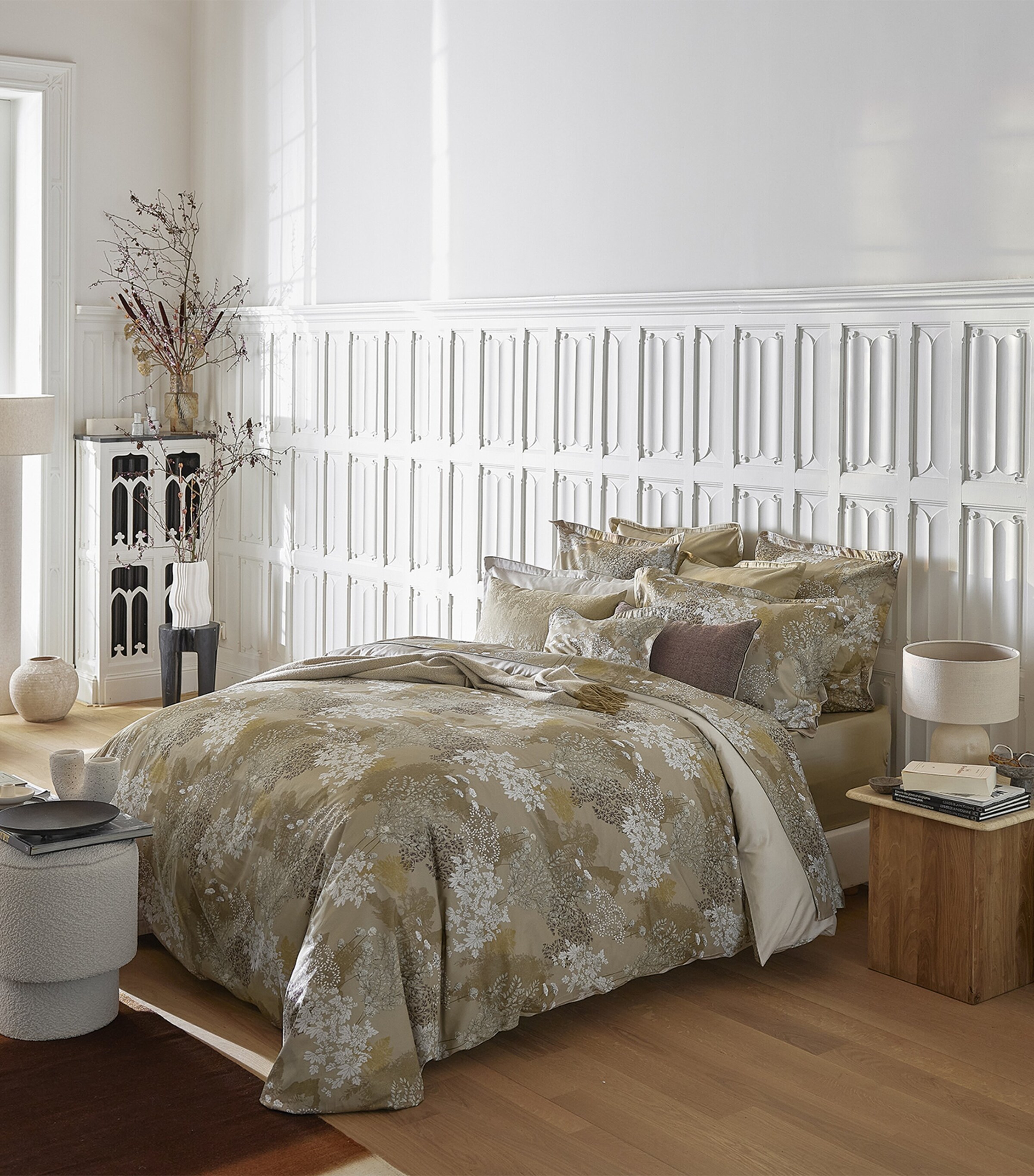 Cotton Lande Square Pillowcase (65cm x 65cm) MULTICOLORE (COL000) Image 3