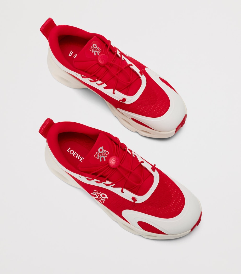 LOEWE x On Cloudsolo Trainers Red/eggshell Image 4
