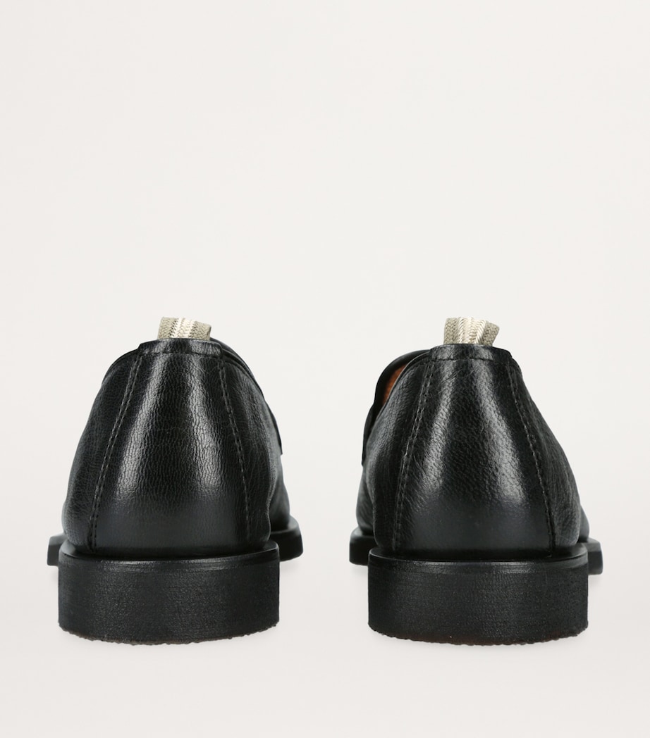 Officine Creative Leather Opera Flexi Loafers Black Image 5