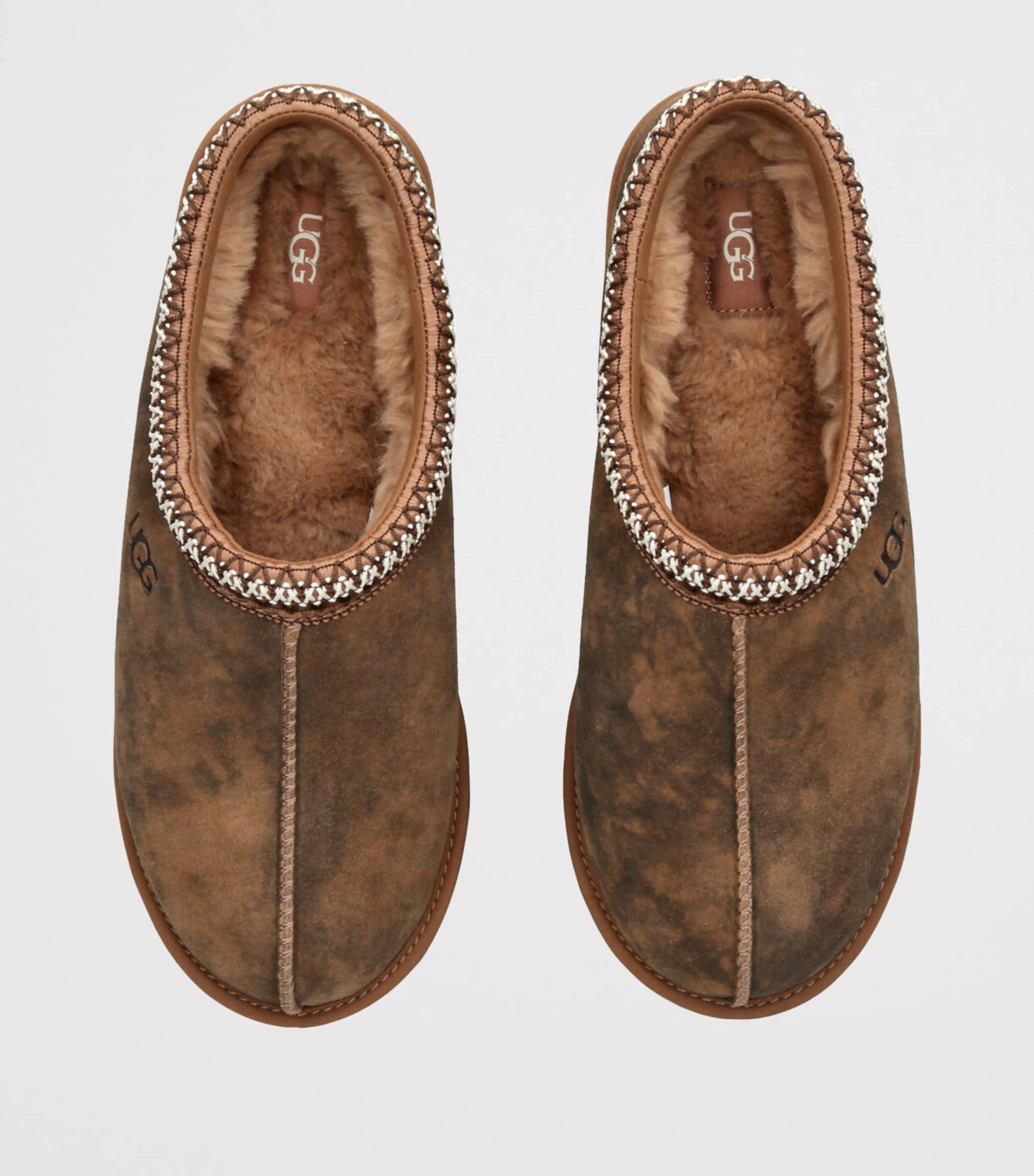 Suede Tasman Baxter Slippers TAN COMB Image 4