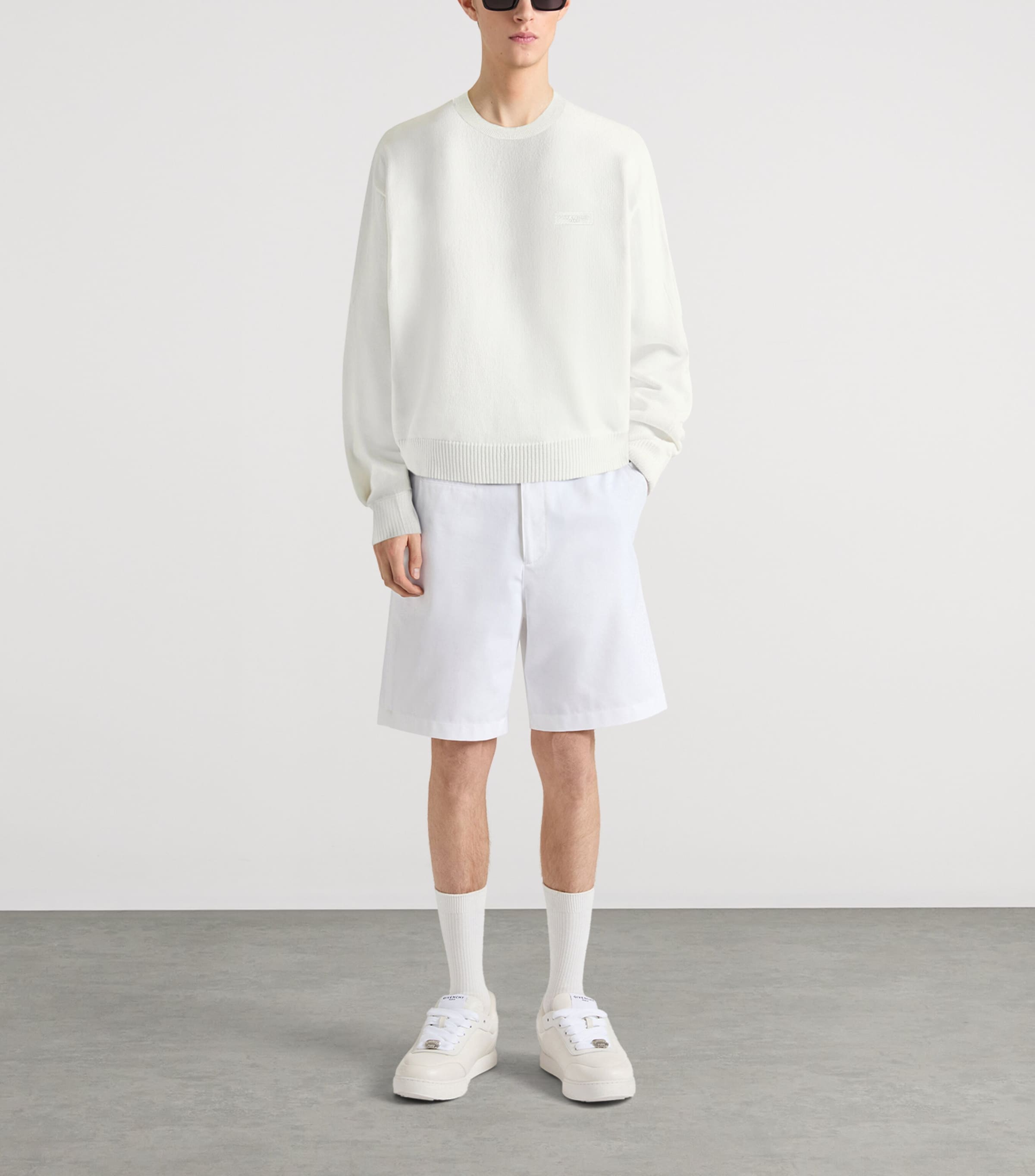 Givenchy Mens Wool Logo Sweater Image 2